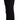 Exte Black Cotton Mid Waist Cotton Flared Jeans