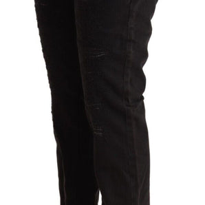 CYCLE Chic Low Waist Black Slim Fit Jeans