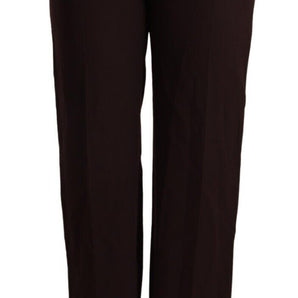 Patrizia Pepe Elegant High Waist Straight Formal Pants