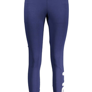 Fila Blue Cotton Women Legging