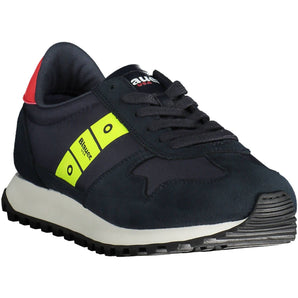 Blauer Sleek Blue Sports Sneakers with Contrasting Accents