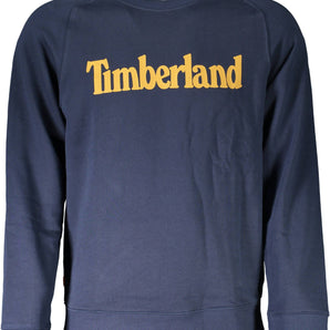 Timberland Chic sudadera azul con cuello redondo y logo