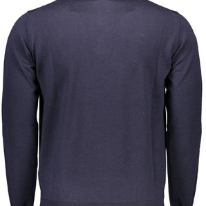 Harmont & Blaine Blue Wool Men Sweater