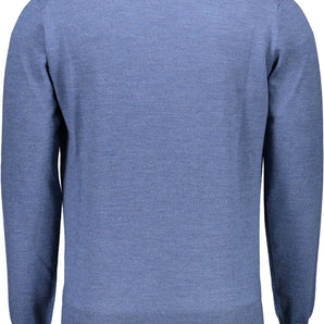 Harmont & Blaine Blue Wool Men Sweater