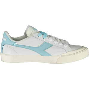 Diadora White Leather Women Sneaker