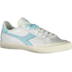 Diadora White Leather Women Sneaker