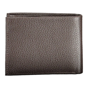 Calvin Klein Brown Leather Men Wallet