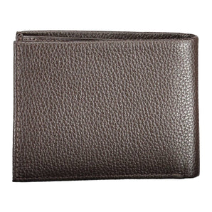 Calvin Klein Brown Leather Men Wallet