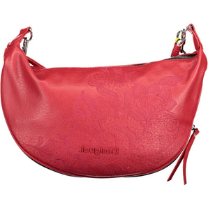 Desigual Red Polyethylene Handbag