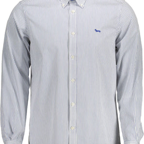 Harmont & Blaine Blue Cotton Men Shirt