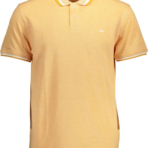 Harmont & Blaine Orange Cotton Men Polo Shirt