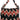 Bolso bandolera Desigual Chic de algodón negro con detalle de logo