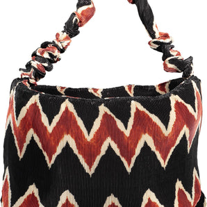 Bolso bandolera Desigual Chic de algodón negro con detalle de logo