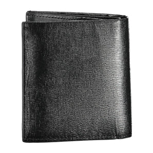 Calvin Klein Black Leather Mens Wallet