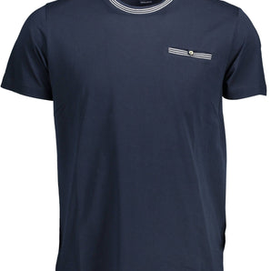 Harmont & Blaine Blue Cotton Men T-Shirt