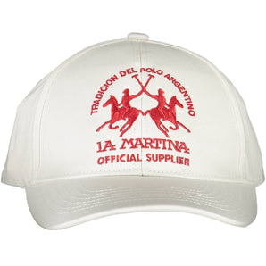 La Martina Elegant Visored Hat with Embroidered Logo