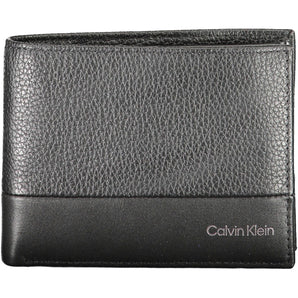 Calvin Klein Black Leather Men Wallet