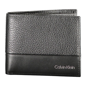 Calvin Klein Black Leather Men Wallet