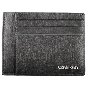 Calvin Klein Black Polyester Men Wallet