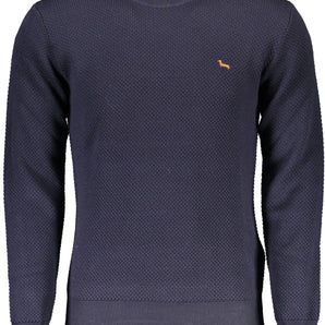 Harmont & Blaine Blue Wool Men Sweater