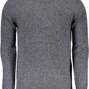 Harmont & Blaine Blue Wool Men Sweater