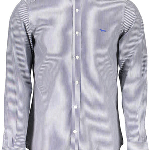 Harmont & Blaine Blue Cotton Men Shirt