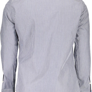 Harmont & Blaine Blue Cotton Men Shirt