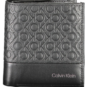 Calvin Klein Black Leather Men Wallet