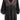 Desigual Elegant Black Viscose Dress with Contrasting Details