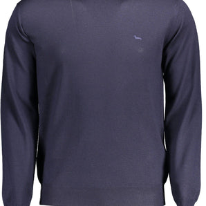 Harmont & Blaine Blue Wool Men Sweater