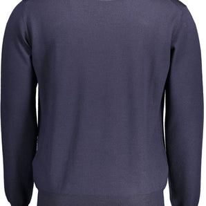 Harmont & Blaine Blue Wool Men Sweater