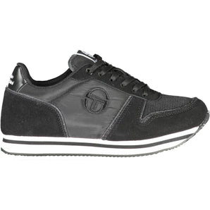 Sergio Tacchini Black Polyester Women Sneaker