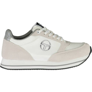 Sergio Tacchini White Polyester Women Sneaker