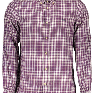 Harmont & Blaine Purple Cotton Men Shirt