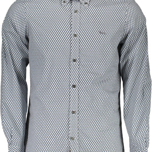 Harmont & Blaine Blue Cotton Men Shirt