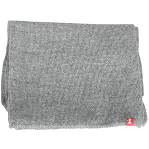 Levi's Elegant Gray Logo Scarf