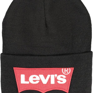 Levi's Black Acrylic Men Cap