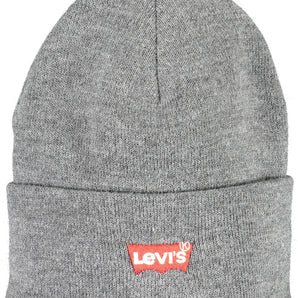 Levi's Chic Embroidered Logo Cap in Gray