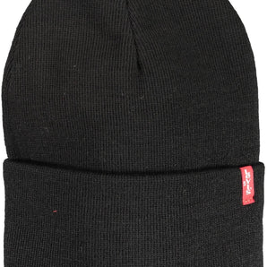 Levi's Sleek Black Logo Cap