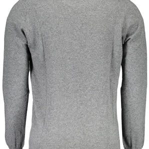 North Sails Gray Polyamide Men Sweater