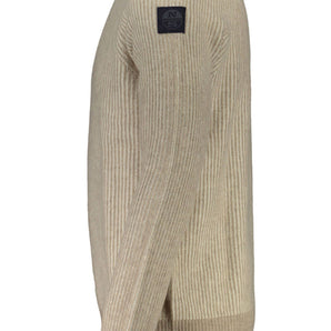 North Sails Beige Wool Men Sweater