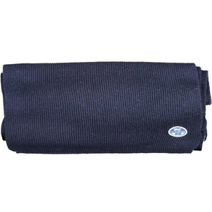 North Sails Elegant Blue Scarf with Distinctive Logo Detail