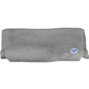 North Sails Gray Cotton Men Scarf