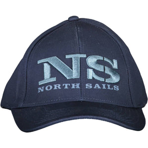 North Sails Chic Blue Embroidered Cotton Cap