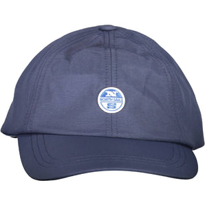 North Sails Sleek Blue Visor Cap with Signature Logo