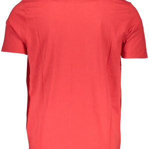 North Sails Red Cotton Men T-Shirt