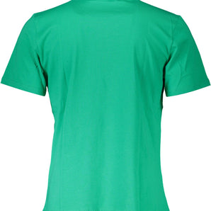 North Sails Green Cotton Men T-Shirt