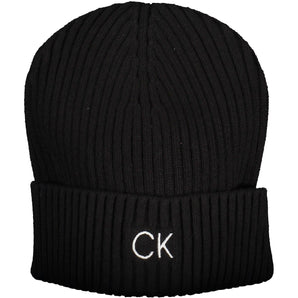 Calvin Klein Black Cotton Men Cap