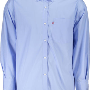 Levi's Elegant Light Blue Long-Sleeved Shirt