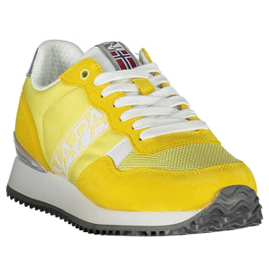 Napapijri Yellow Polyester Women Sneaker